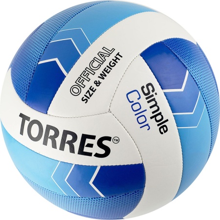 Купить Мяч волейбольный Torres Simple Color любительский р.5 в Солнечногорске 